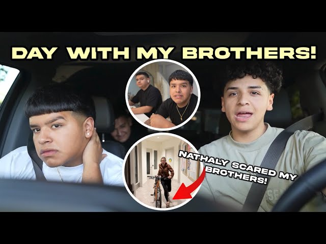 MY YOUNGER BROTHERS STAYED THE NIGHT AT MY HOUSE | My girlfriend wasn't too happy...