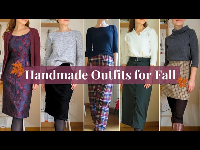 Handmade Fall Outfits 🍂 | Pattern, Fabric, & Color Ideas