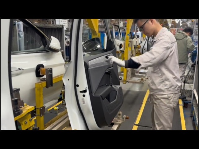 Full Assembly Process of a Volkswagen Door From Start to Finish Inside the Factory