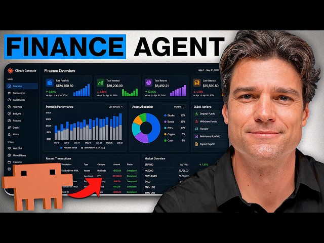 How to Build a Finance AI Agent with Claude (Full Tutorial)