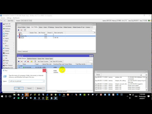 Mikrotik Hotspot Share User, Share Bandwidth for 2 Devices