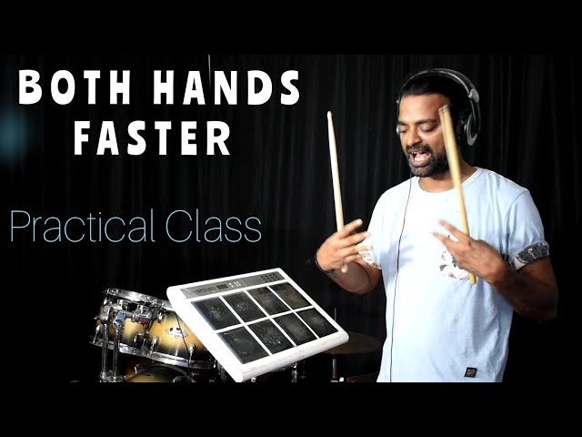 Octapad lesson Both hands practice || Practical class How to Faster Hands Speed.