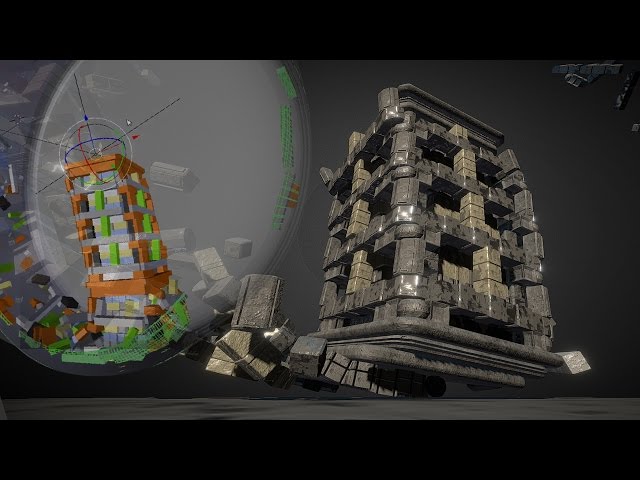 Bullet Physics Animation from Blender to Sketchfab