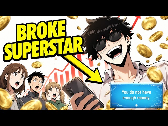 When a viral star gets paid and rent, bills and a LOAN leave him 60 CENTS! | Manhwa Recap