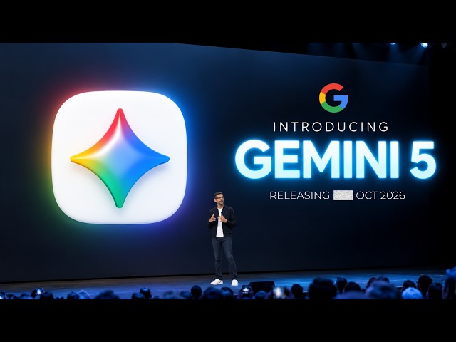 Gemini 5 Is Here: Google's 10 Trillion Parameter Massive Upgrade