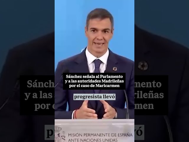🚨🏠 Sánchez responde sobre el desahucio de Maricarmen y exige aprobar la Ley de Vivienda