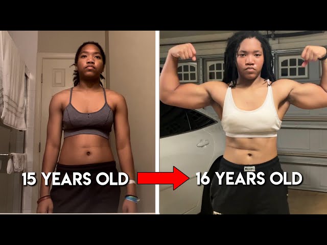 How I Got JACKED As A Teen Girl (FULL ROUTINE!)