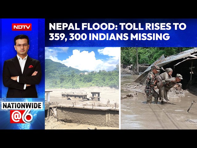 Nepal Flood Death Toll Rises To 359; 300 Indians Missing