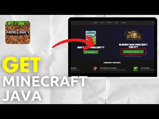 How To Get Minecreft Java On Mac (EASY!)
