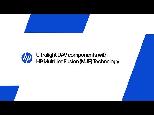 HP's Multi Jet Fusion Technology Drone Lightweight Comparison: Adhesive Tape | HP