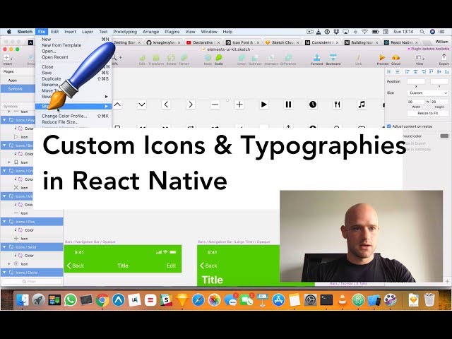 Custom Icons and Typographies in React Native