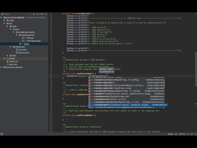 JSON Support in Java EE 8 with Dmitry Kornilov @m0mus