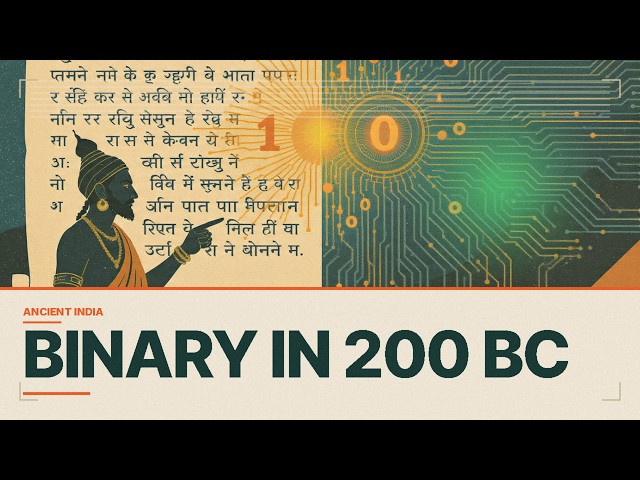Why Binary Code Started with Ancient Indian Prosody, Not Computers