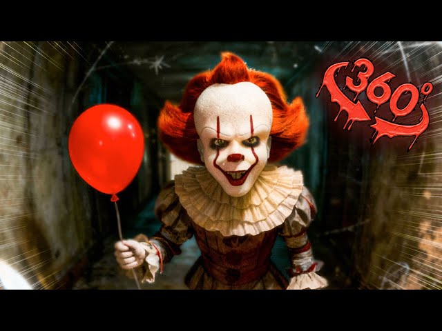 360° VR - IT'S WAITING Outside YOUR Door... Do You Dare to Open It? (Pennywise) 😱