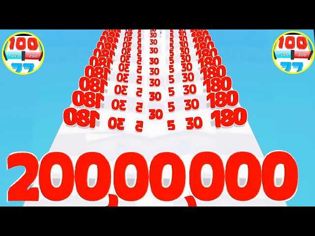 😂🌈 Number Master 2048, 1Q: 1,000,000,000.. ∞ 🆚 Help Me Tricky Story - Lucky Balls Gameplay live