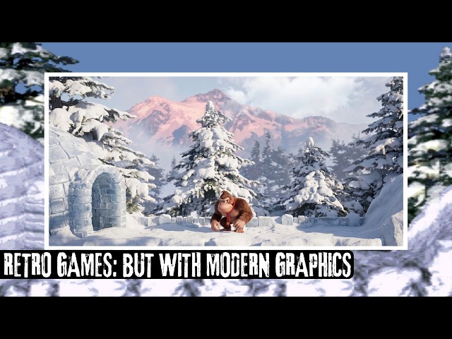Donkey Kong Country: But With Modern Graphics