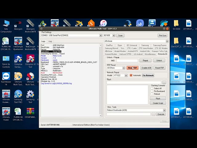 UMT Box (Lesson 37). Tips and tricks for when USB debugging is enabled.