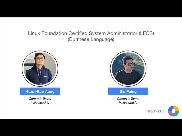 Linux Foundation Certified System Administrator - Session 02 [Burmese Language]