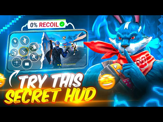 World’s Best 2 & 3 Finger Custom HUD Settings For [ Fast Freestyle Movement & No Recoil Headshots ]🔥