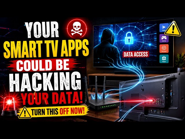 🔥 Your Smart TV Apps Could Be HACKING Your Data! 🚨 Turn This OFF NOW