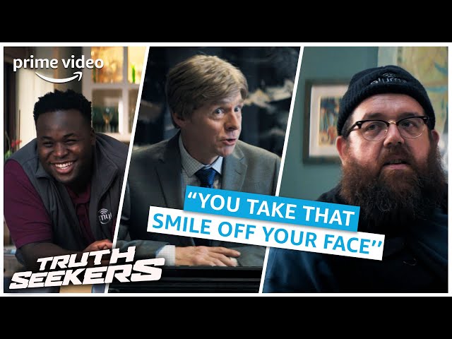 "I'm not a babysitter " | Truth Seekers | Amazon Prime Video NL