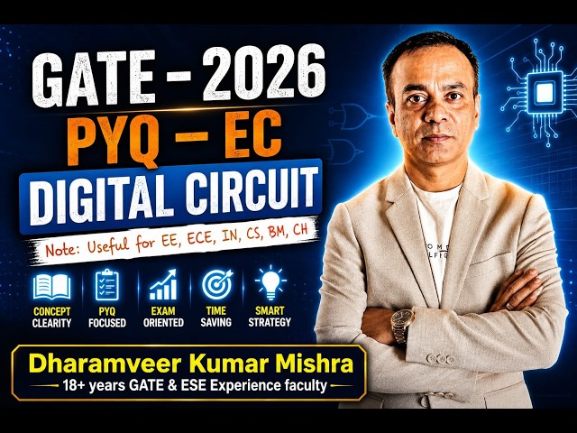 GATE-2026 Solutions | ECE-Digital |Boolean Algebra|K-Map| Useful for EE, IN, BM, PH & CS