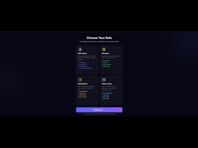 SevaLink AI | Smart NGO & Volunteer Management Platform