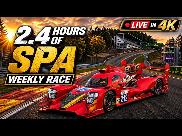 🔴 LIVE | 2.4 Hours of Spa | LMP2 ELMS | Le Mans Ultimate