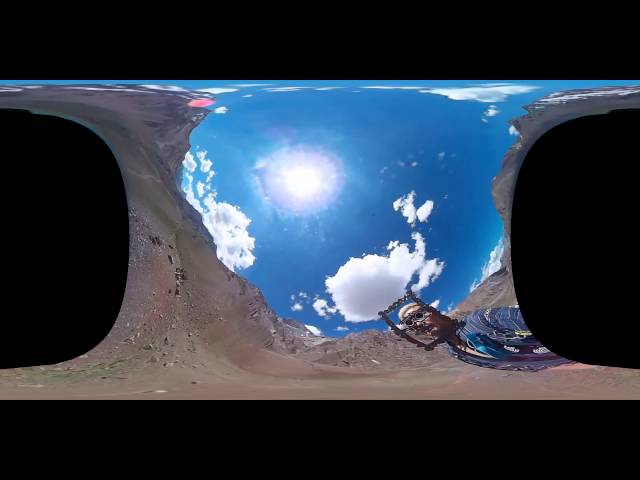 360度動画(180度） SP360 Aconcaguaテスト エベレストに行ってきます！