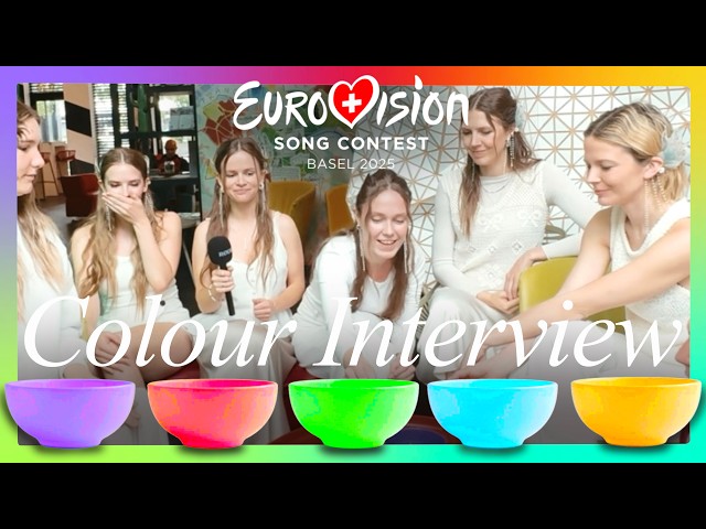 Tautumeitas - Bur Man Laimi| THE COLOUR INTERVIEW | Latvia Eurovision 2025 Semi-Final 2
