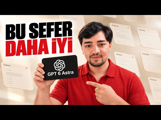 Gerçekten kötüydü, Tekrar denedim (GPT-6 Astra ile tanıtım filmi)