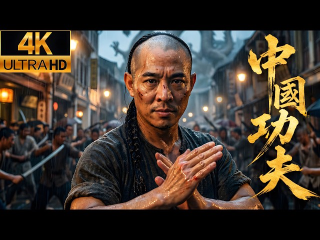 【2026 Wuxia Movie】Japanese warrior mocks Kung Fu, but young master defeats him in 3 moves! #李連傑
