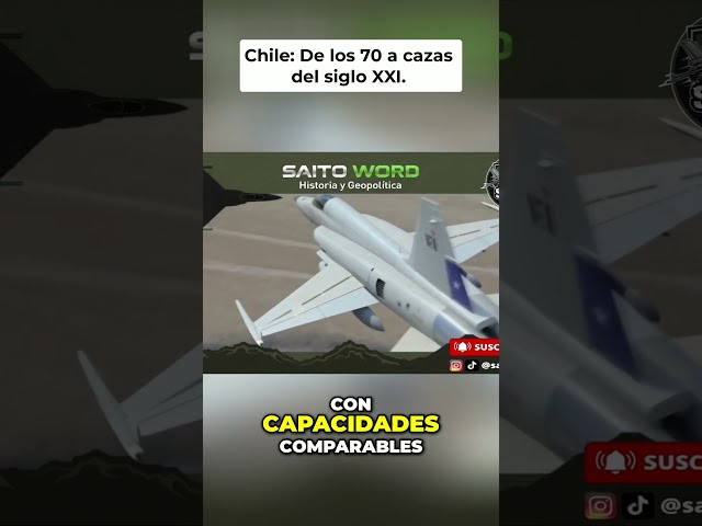 Chilean F-5 Tiger 3: Incredible Warplane! #chile #military