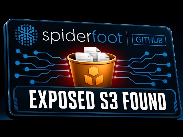 Spiderfoot GitHub Tutorial: Map Attack Surfaces Passively and Catch Exposed S3 Buckets