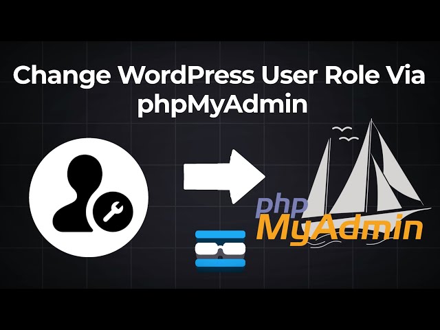 How to Change WordPress User Role via phpMyAdmin