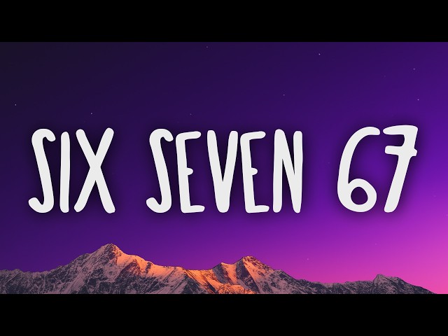 SIX SEVEN 67 (Lyrics) - Laurinha Costa (DJ CABELO) (DJ TCHOUZEN) | Six Seven Song