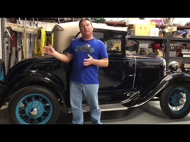 BEST no-tools needed safety upgrade for Ford Model A - LED headlights vs. incandescent headlights