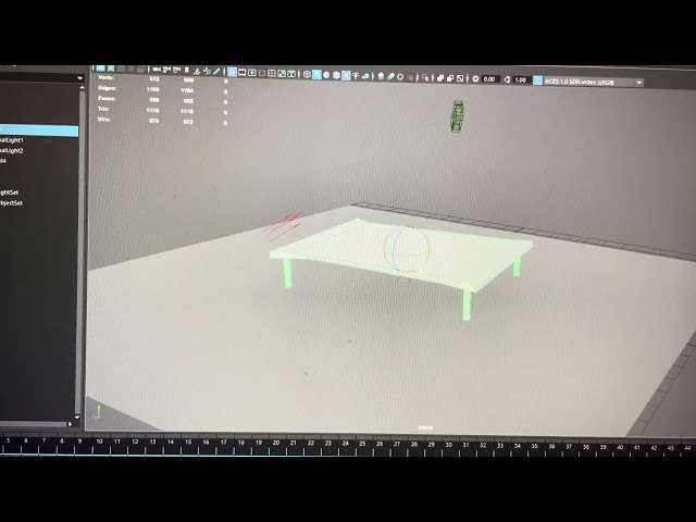 video detailing the rendering process in maya