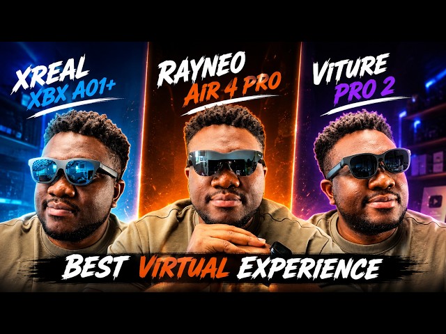 I Tested All Three $299 XR Glasses – VITURE Pro 2 vs XREAL XBX vs RayNeo Air 4 Pro