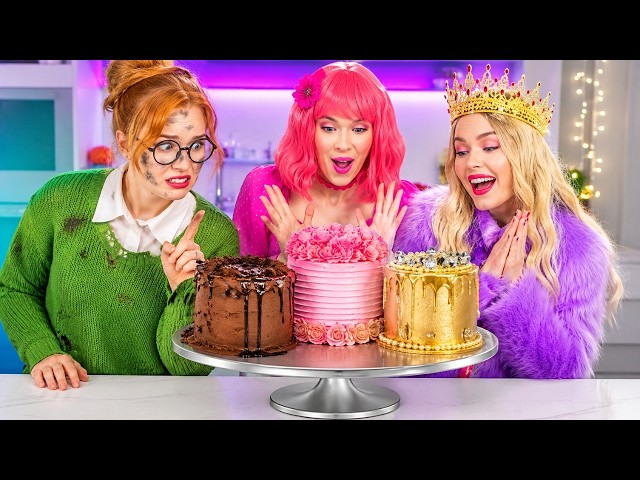 1⭐ vs 5⭐ Cooking Challenge! 🍽️🔥 Budget vs Luxury Food Battle!