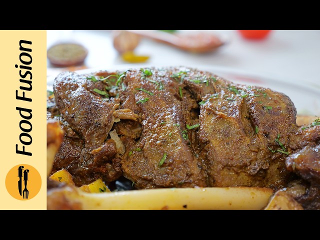 Special Raan Roast Recipe by Food Fusion