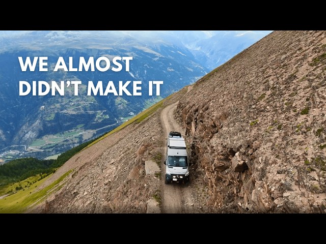 Swiss Alps Off-Road — We Almost Got Stuck (Van Life)