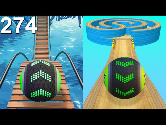 Going Balls Speedrun, Funny Fails Vs All Levels, Hard Levels Android, iOS Gameplay 274