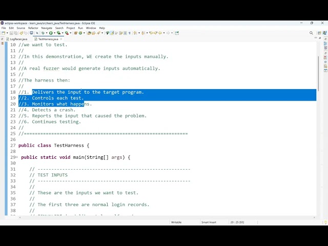 Java 132: What Is a Test Harness?