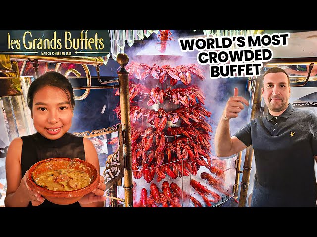 The WORLD’S BEST BUFFET in France (2026) - Unlimited Lobster, Foie Gras & Caviar for just $73!