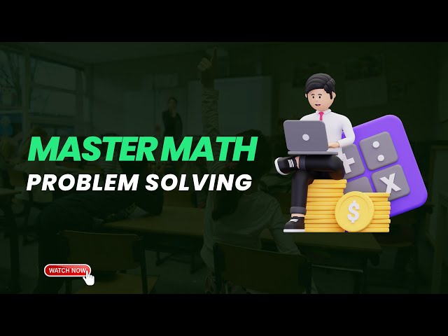 How To Solve Math Problems Quickly & Easily | Essay for all