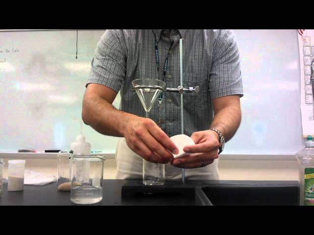Lab 1   Decantation and Filtration