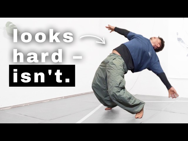 4 Movement Skills Anyone Can Learn (Beginner Acrobatic Tutorial)