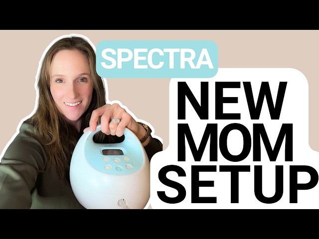 Spectra Breast Pump Tutorial for New Moms | First Time Setup & Tips (Spectra S1 & S2)