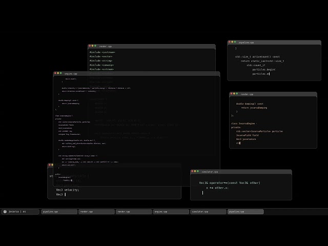 10 HOURS Hacker Coding Screensaver 💻 | Programming Code Rain | Relaxing Tech Background 4K